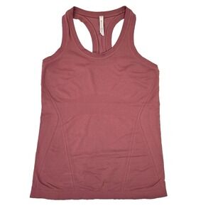 Athleta Momentum Seamless Tank Racerback Mauve Pink Women's‎ Size M Gym Active